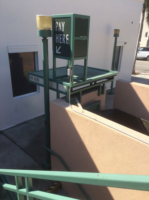 [Misc. photograph 51. Public parking architecture in Beverly Hills.]